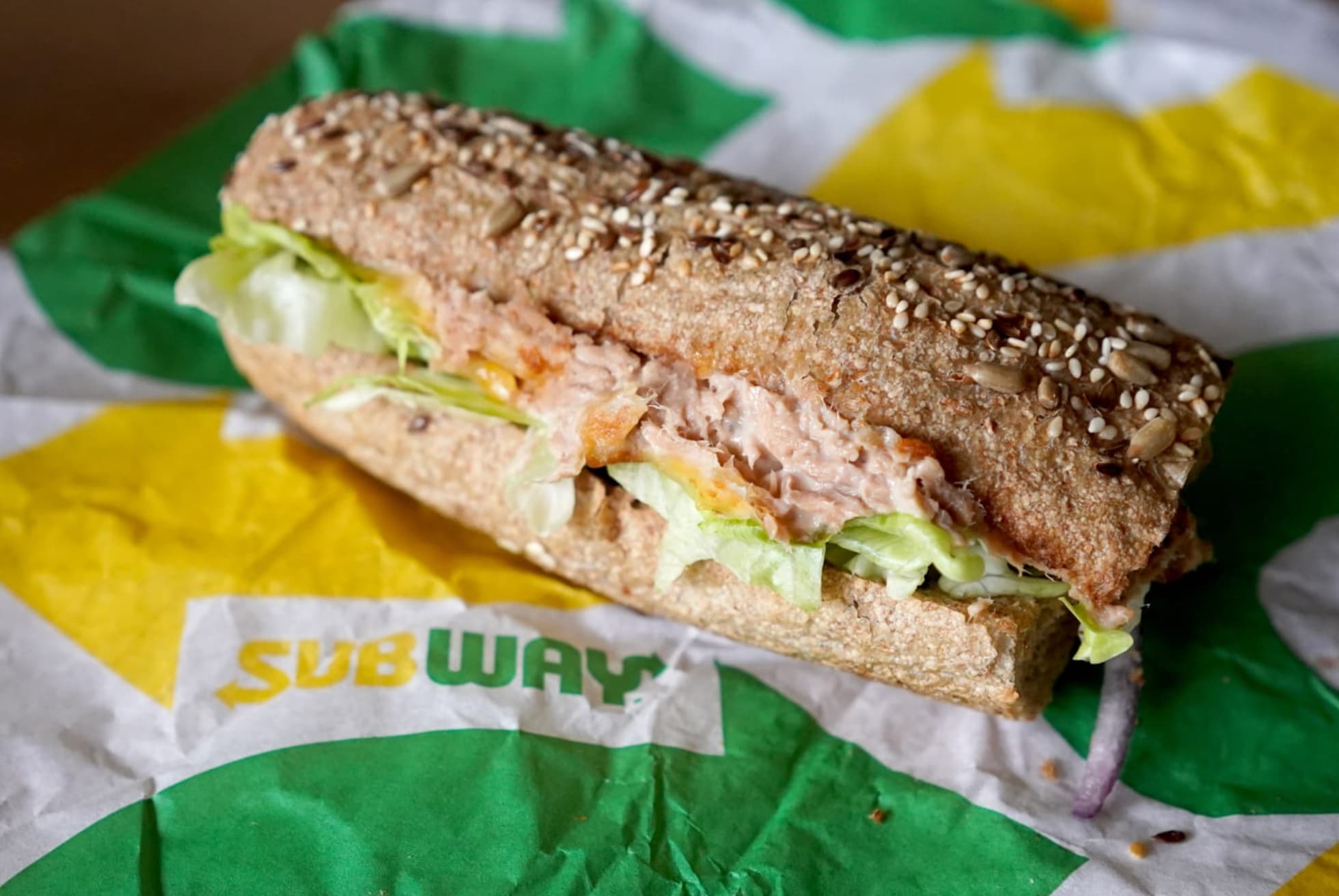 subway tuna sandwich meme - Subway